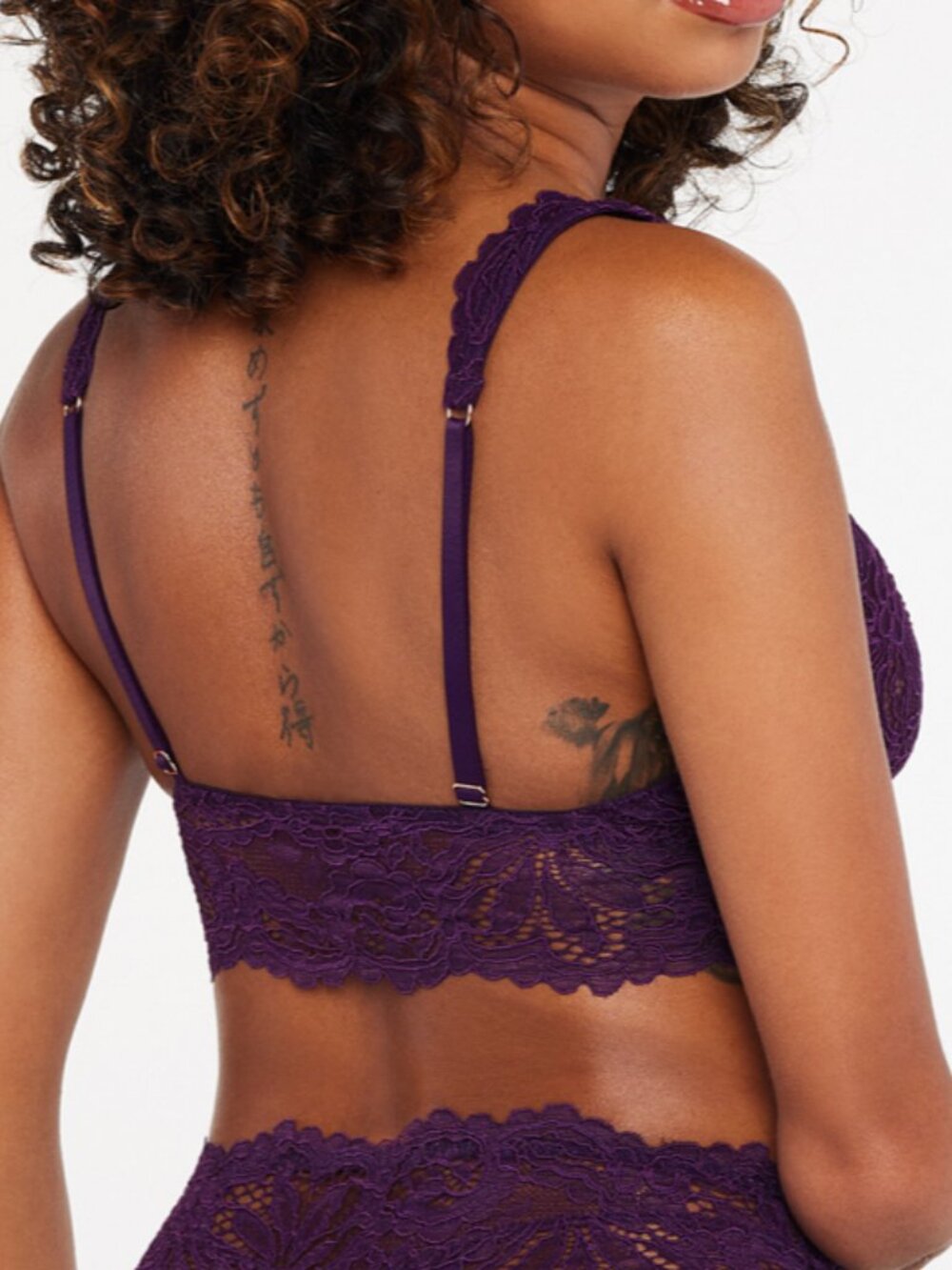 Savage X Fenty NEW Romantic Corded Lace Bralette & Garter Skirt Size 2X - Picture 3 of 15